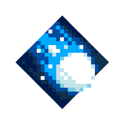 minecraft snowball pixel art