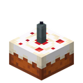 Cake with Gray Candle.png