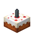 Cake with Gray Candle.png