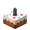 Cake with Gray Candle