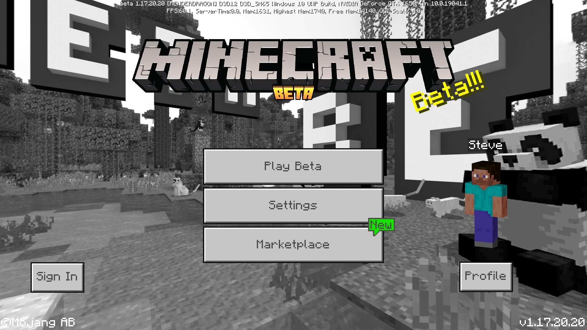 Minecraft Bedrock 1.17 beta versions released so far