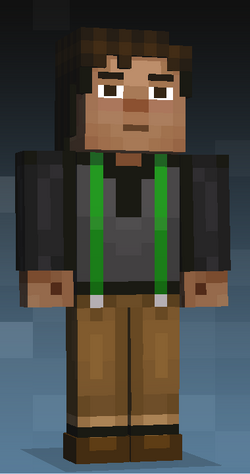 Warm-Medium Skinned, Male Jesse (Green Suspenders)