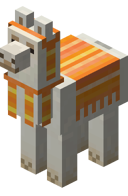 Orange Carpeted Llama Revision 1