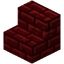 Red Nether Brick Stairs