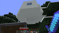 An igloo that generated in a tree, with a trapdoor but no basement.