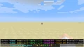 Tweet by Dinnerbone showcasing the command UI and the new command syntax for /particle.