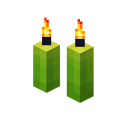 Two Lime Candles (lit).png