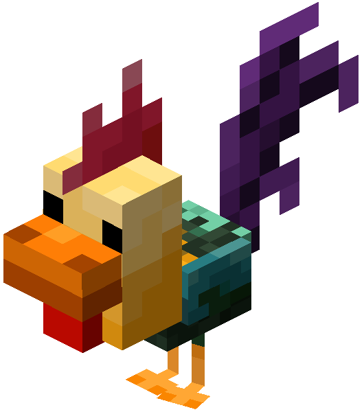 Minecraft Earth:Fancy Chicken – Minecraft Wiki