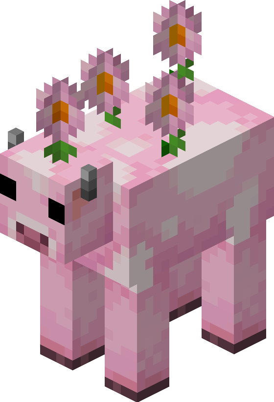 minecraft papercraft baby cow