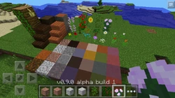 Development screenshot of terracotta and other new blocks.