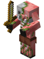 The zombified piglin coming to Nether Update