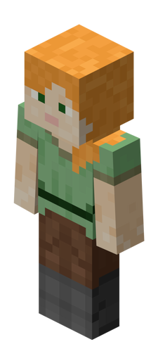 Agora no Minecraft tem personagem feminina