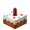 Cake with Red Candle