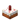 Cake with Red Candle JE1