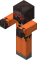 A Prison Zombie, a unique variation featured in Minecraft Story Mode.