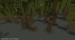 Development image of a mangrove swamp.