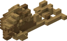 Sideways fronthalf degraded