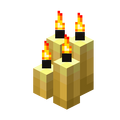 Four Yellow Candles (lit).png