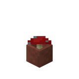 Potted Red Mushroom