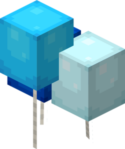 Differently designed balloons featured in the Minecraft Legends Live Event.