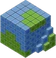 Minecraft Wiki Cube left