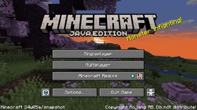 Java Edition 24w05a