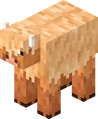Minecraft Earthで確認された、ヤクに似た牛(モサモサの牛)