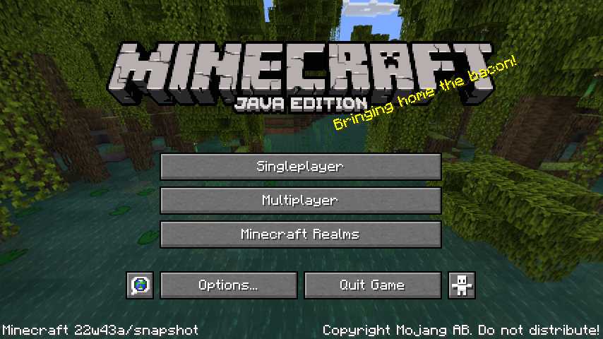 Java Edition 22w43a - Minecraft Wiki