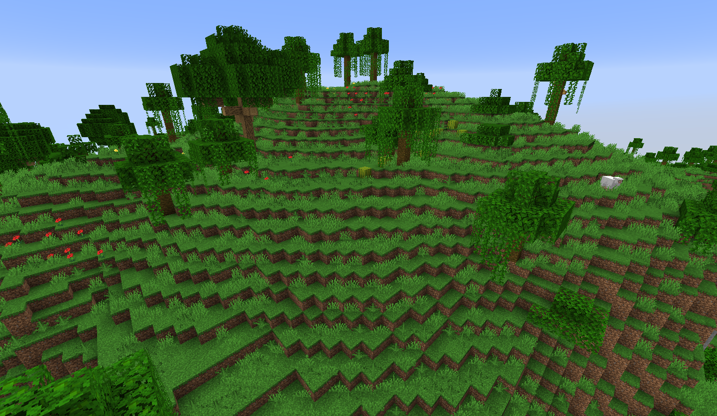 Minecraft jungles