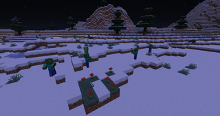 Mobs in snow biome