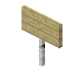 Birch Standing Sign