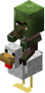 Chicken Zombie Butcher Jockey