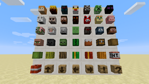 Mobの頭 Minecraft Wiki