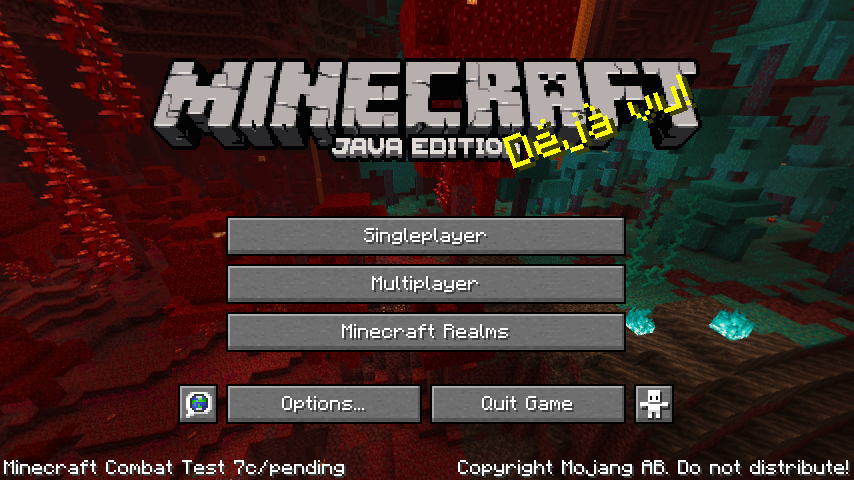 Java Edition Combat Test 7c Minecraft Wiki
