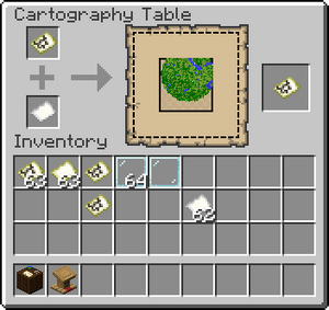 Table de cartographie ui zoom