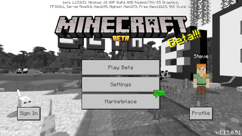 Bedrock Edition Beta 1 15 0 51 Minecraft Wiki