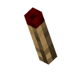 Unlit Redstone Wall Torch