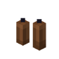 Two Brown Candles