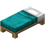 Cyan Bed