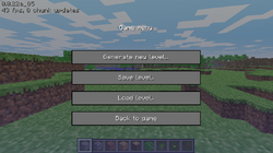 一時停止メニュー Minecraft Wiki