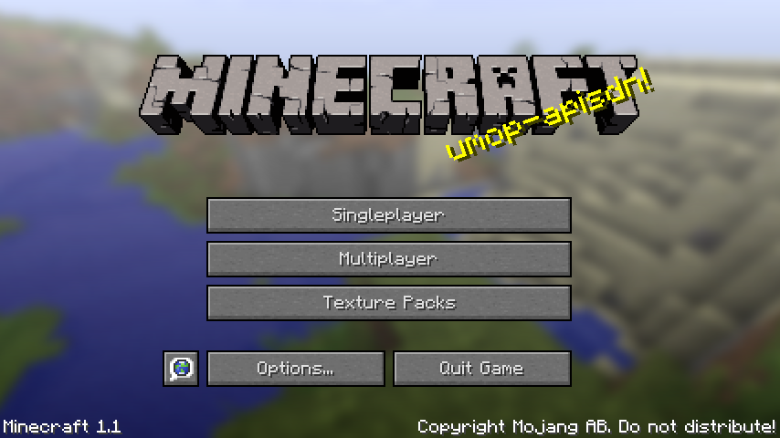 Java Edition 1 1 Minecraft Wiki