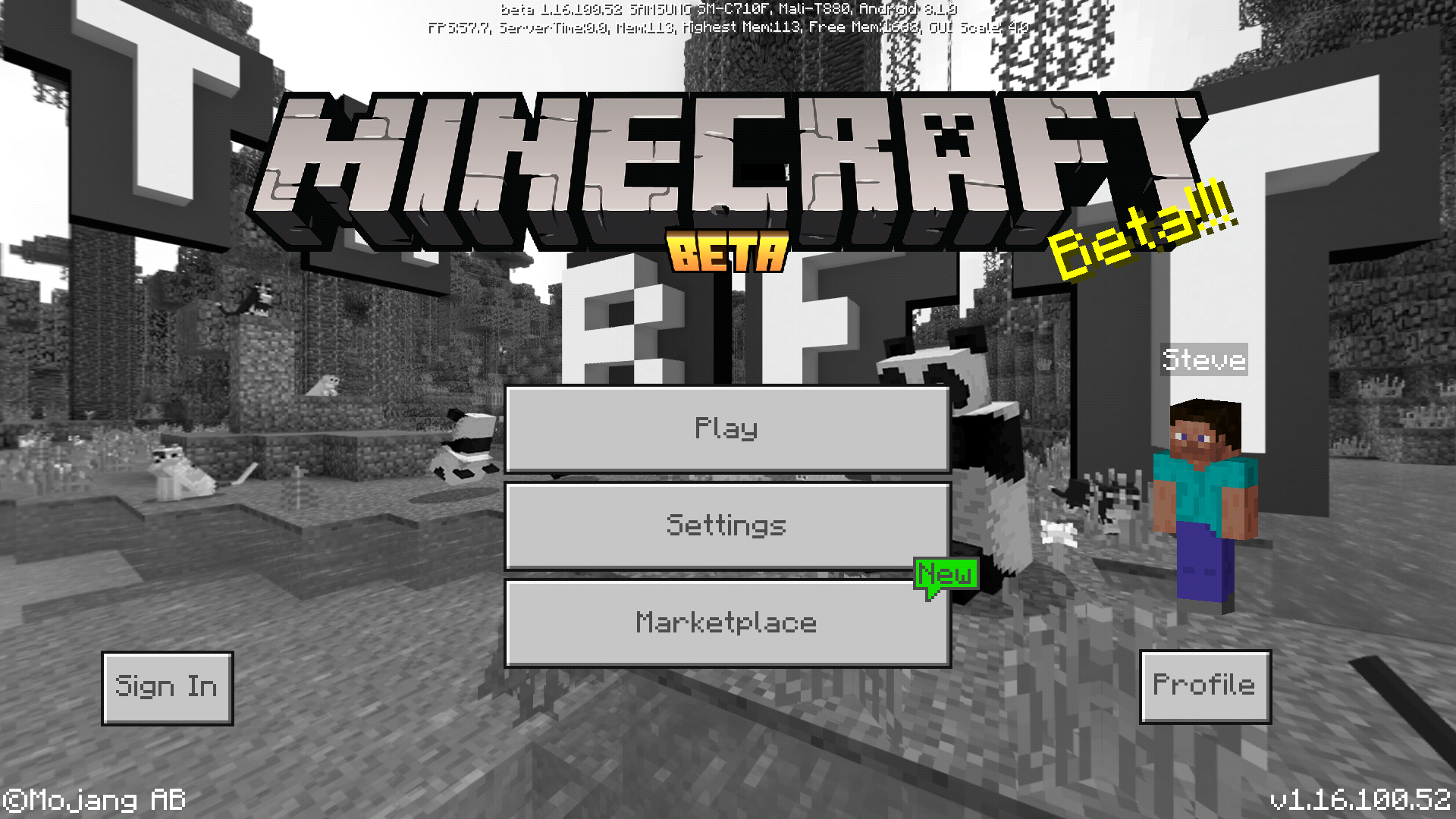 Bedrock Edition Beta 1 16 100 52 Minecraft Wiki