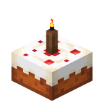 Brown Candle Cake (lit).png