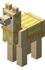 Yellow Carpeted Llama