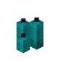 Three Cyan Candles
