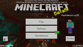 Bedrock Edition Beta 1 16 0 61 Minecraft Wiki