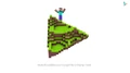 2014 Google Play のロゴコマーシャル中に登場する Minecraft Google Play の画像[37]
