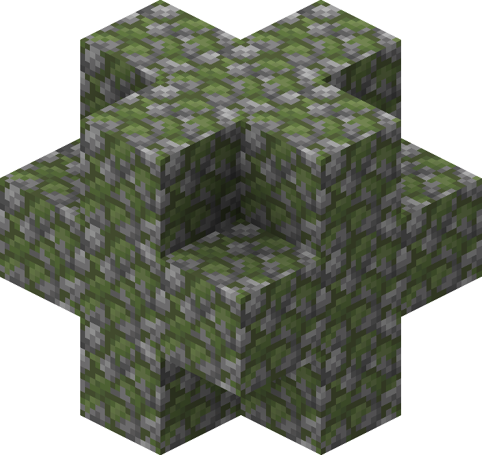 苔石の岩 Minecraft Wiki 苔石の岩 Minecraft Wiki