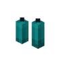 Two Cyan Candles