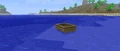 浮かんでいるJava Edition 1.8.9までの古いボート。